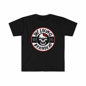 Living Braindead "Established" Logo Unisex Softstyle T-Shirt