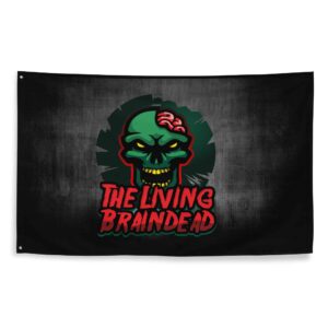 Living Braindead Original Logo Flag