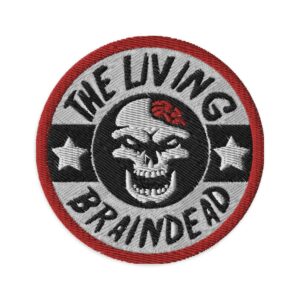 Living Braindead "Established" Logo (Star Version) Embroidered patches